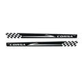 Adesivo Corsa Para Novo Corsa Faixa Lateral Decorativa Serve Corsa Hatch ou Sedan Adesivos Esportivo Para Carro