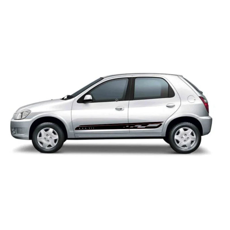 Adesivo Decorativo Para Carro Celta Faixa Lateral Escrito Celta Serve Para Celta 2 ou 4 Portas Adesivos Para Carro Esportivo Tuning