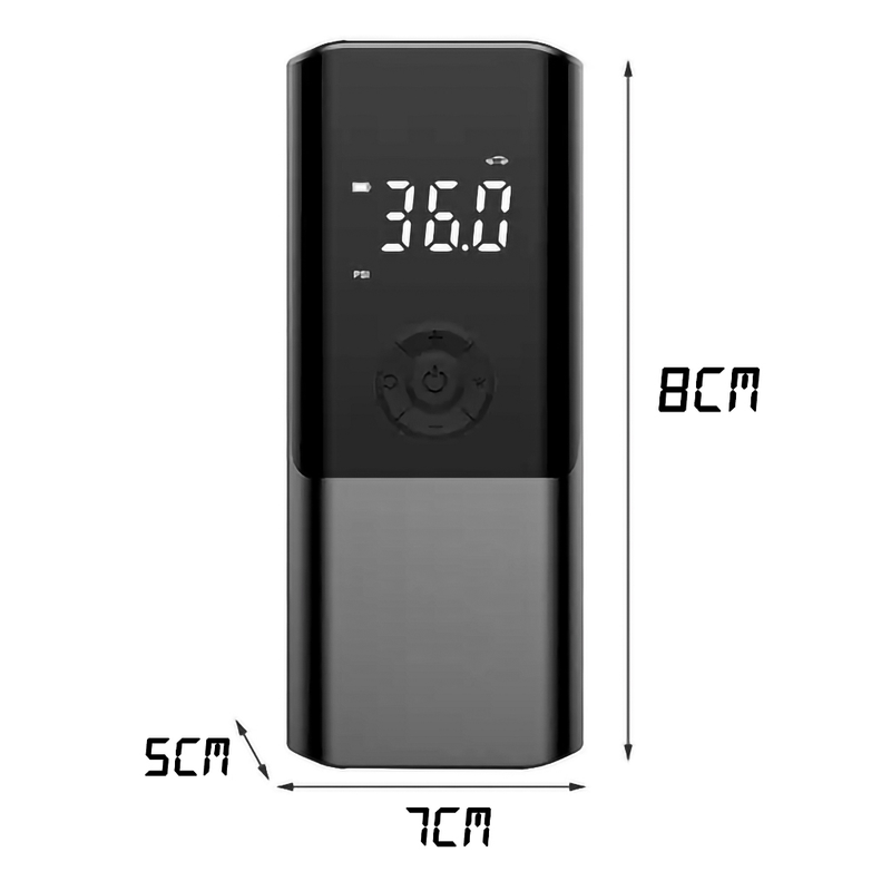 Compressor de Ar e PowerBank Portátil 12V 120W para Carro, Moto, Bicicleta, Bola - A693