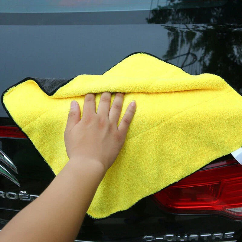 【Local Spot】kit com 5 Toalhas de Pano De Microfibra Lavagem polimento De Carro Uso Geral limpeza