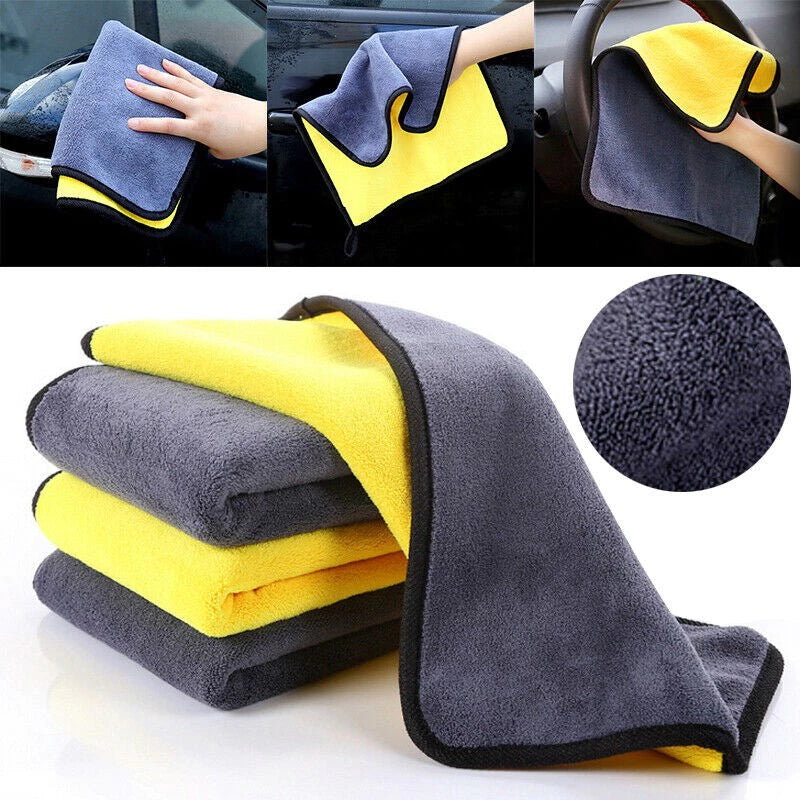 【Local Spot】kit com 5 Toalhas de Pano De Microfibra Lavagem polimento De Carro Uso Geral limpeza