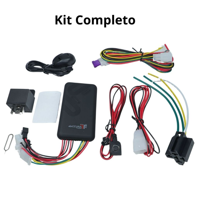 Rastreador Veicular Bloqueador para Carro e Moto GPS GT-06