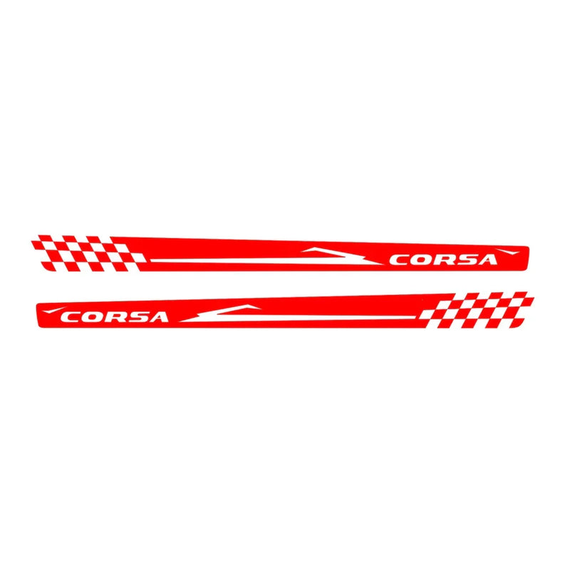 Adesivo Corsa Para Novo Corsa Faixa Lateral Decorativa Serve Corsa Hatch ou Sedan Adesivos Esportivo Para Carro